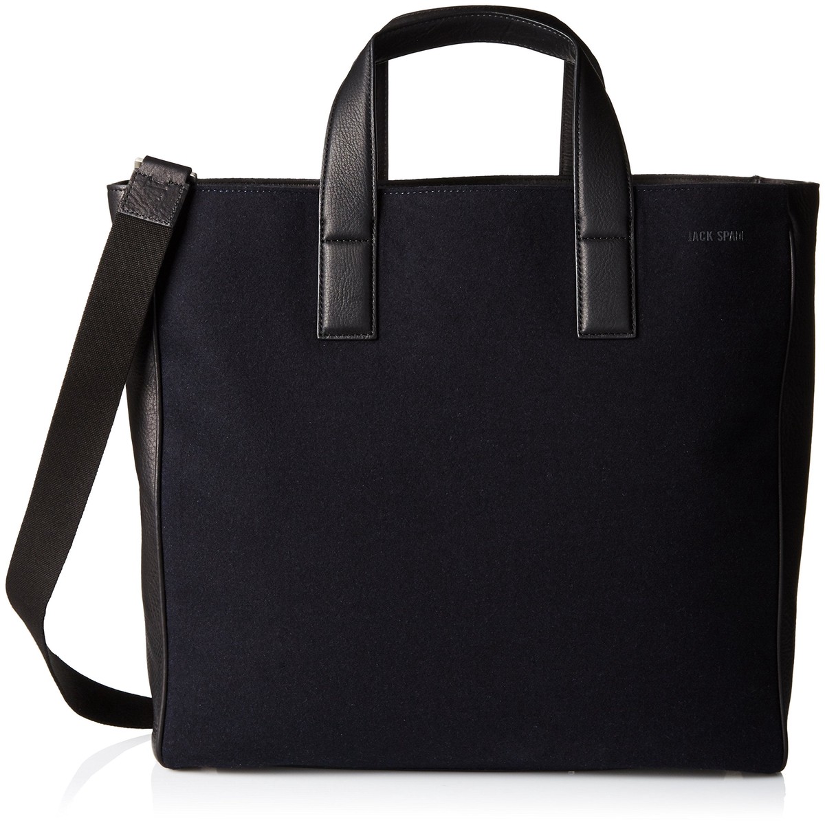 Jack Spade Kahn Wool Leather Tote
