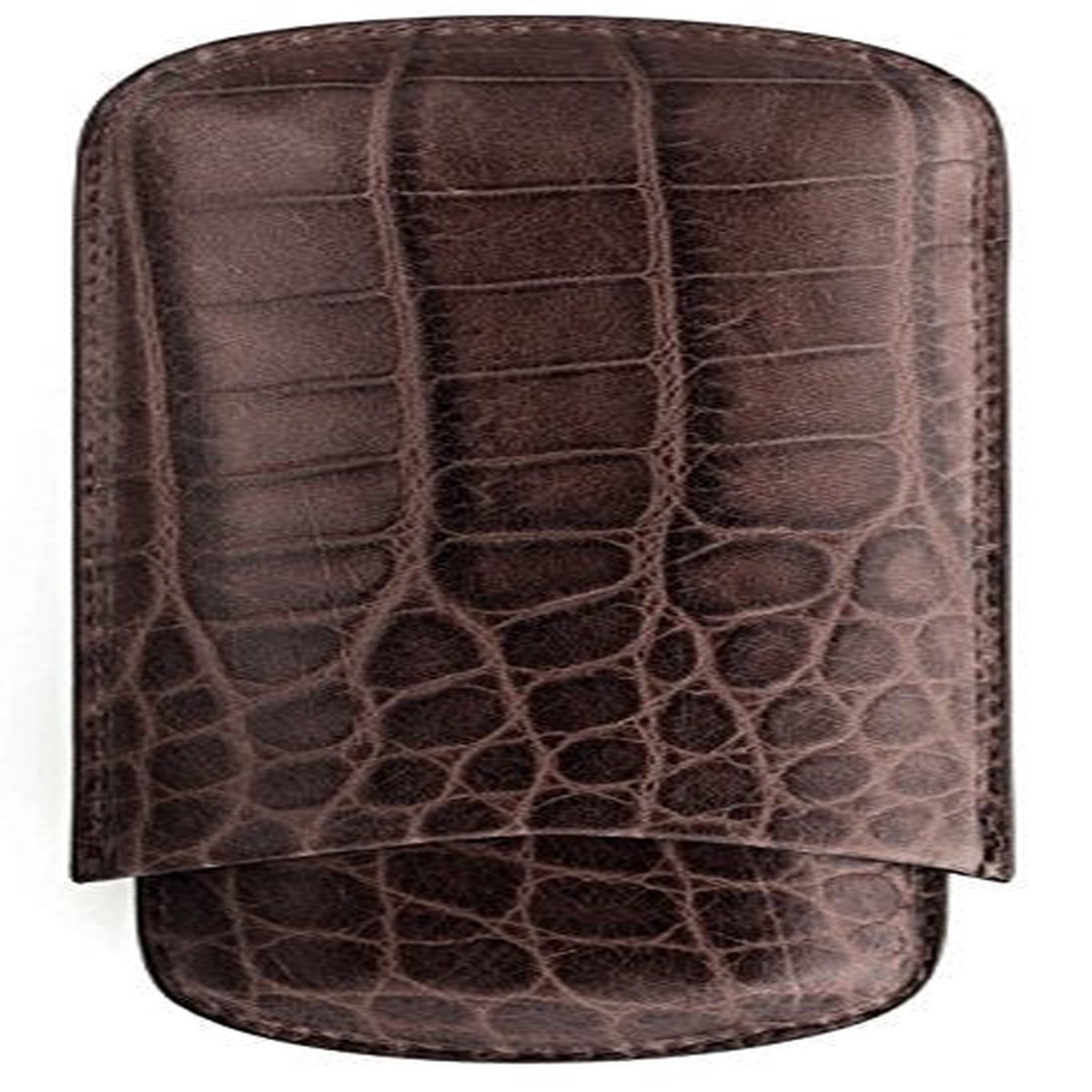 M-Clip Crocodile Embossed Cigar Case