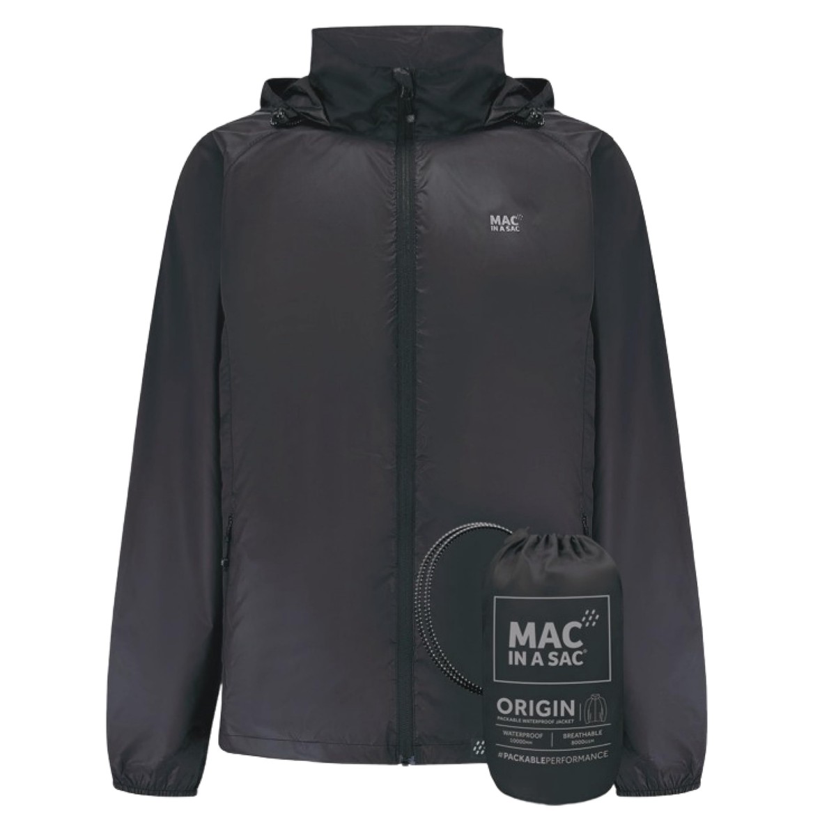 Mac in a Sac Origin2 Jacket, Black