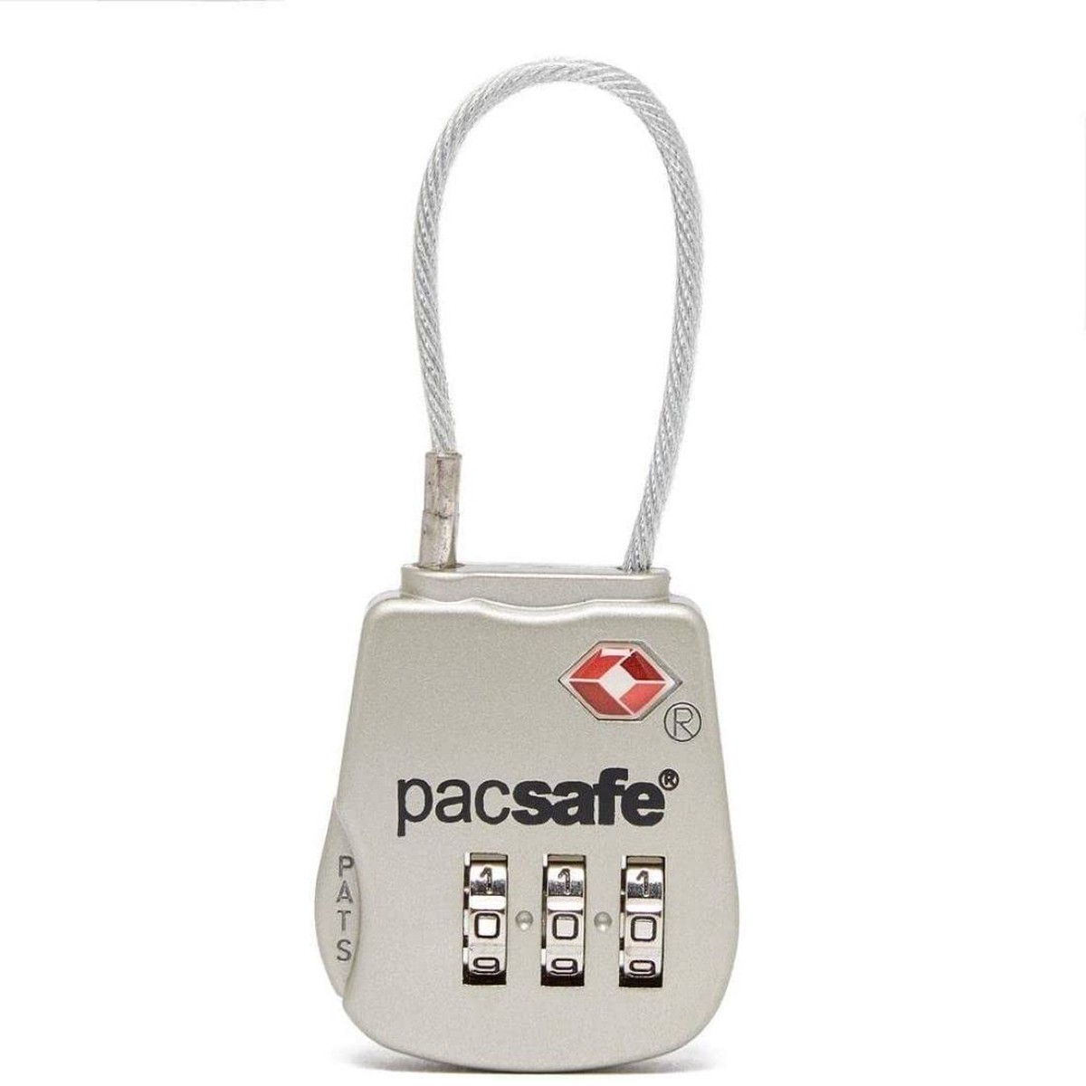 Pacsafe Prosafe 800 Combination Cable Padlock