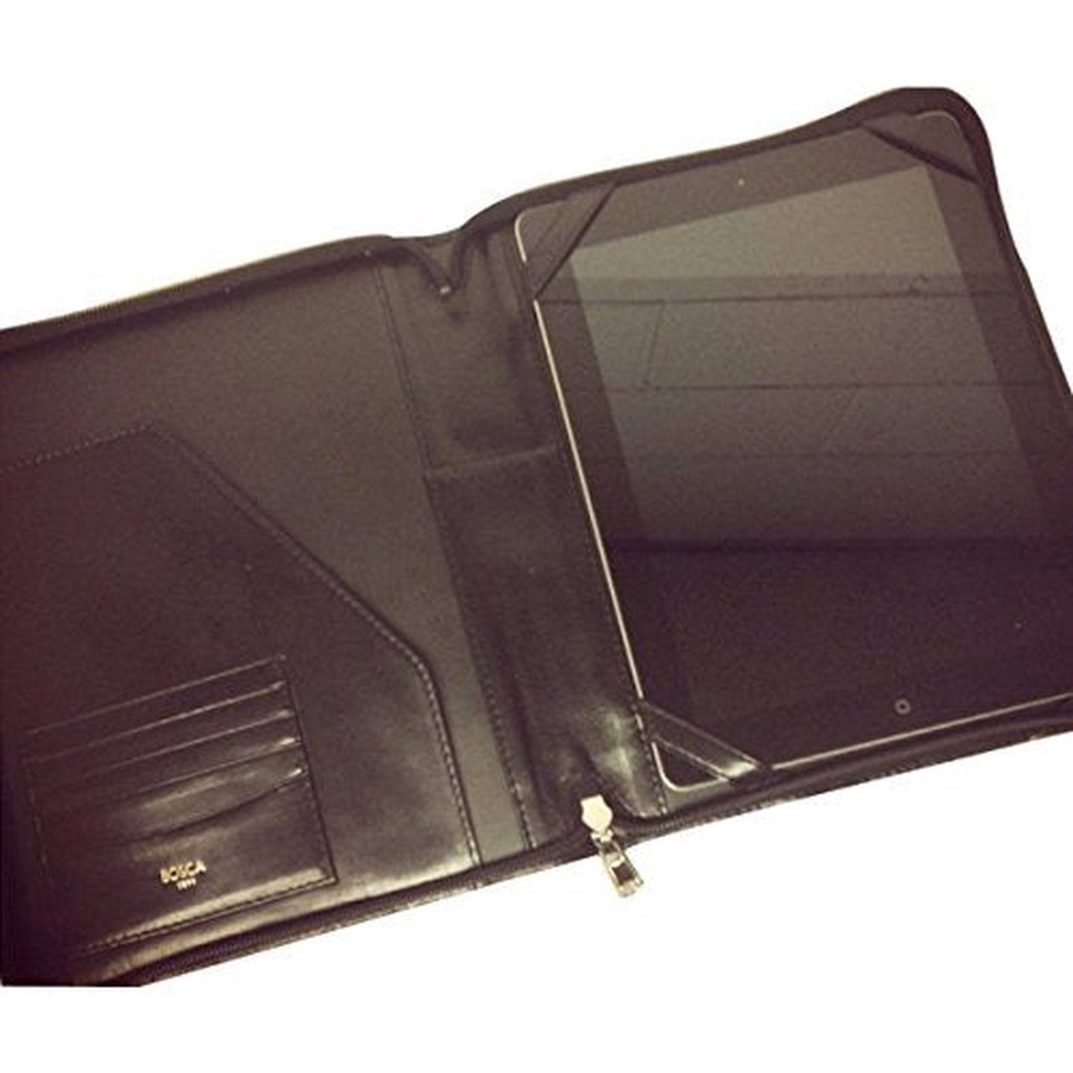 Bosca Old Leather Zip Around iPad Case