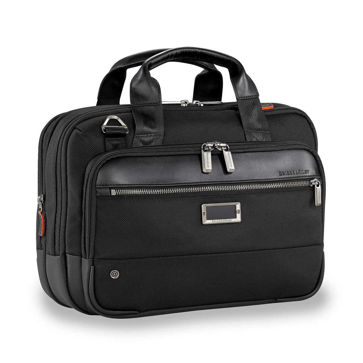 Briggs & Riley @work Leather Accent Medium Brief
