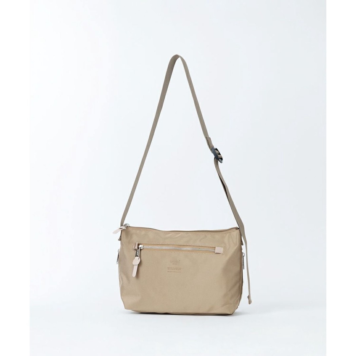 Anello Three Mini Shoulder Bag (Beige)