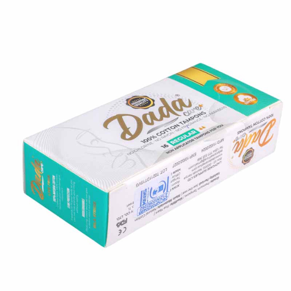 Dadacare Cotton Regular Tampon Green