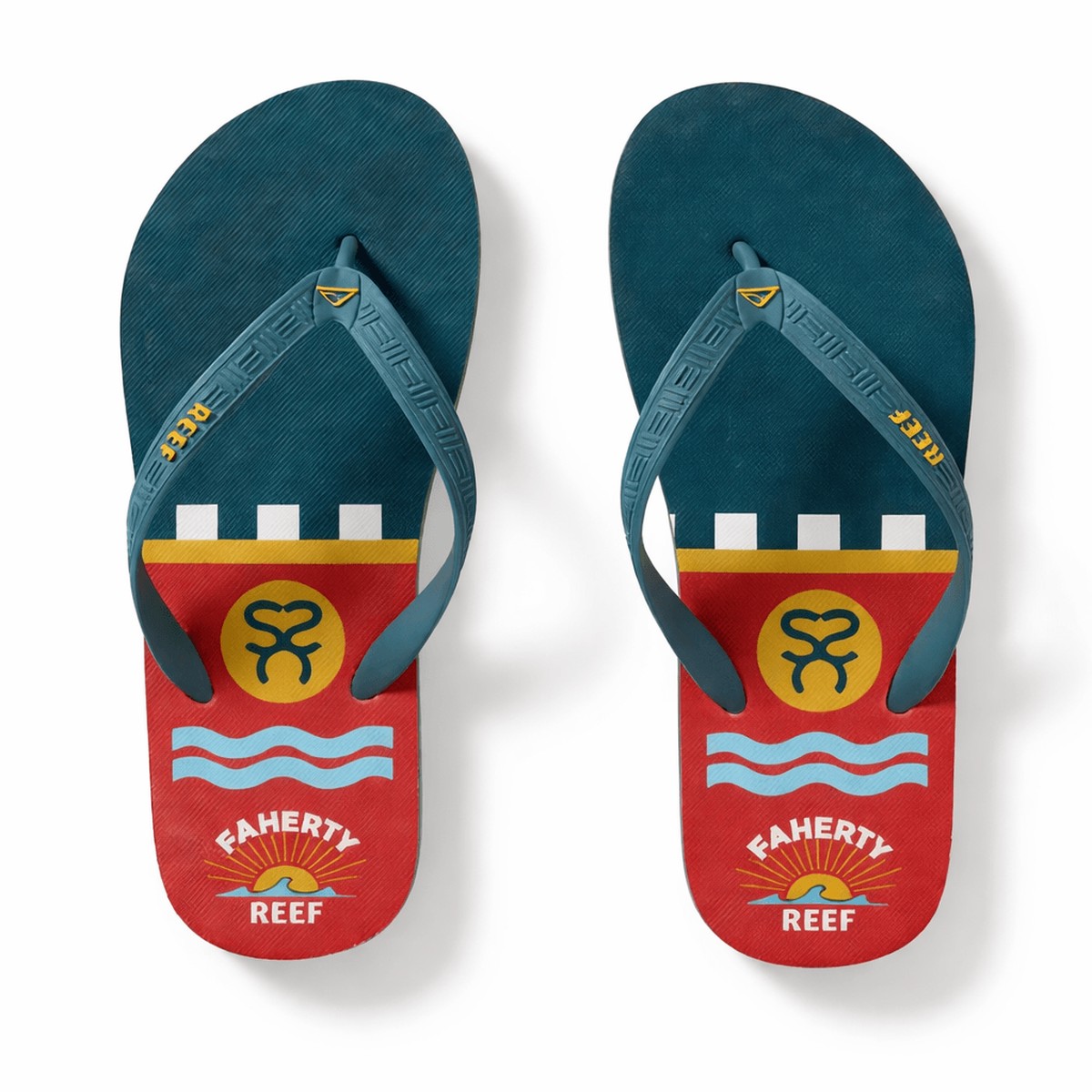Reef Surf Faherty Slippers 46
