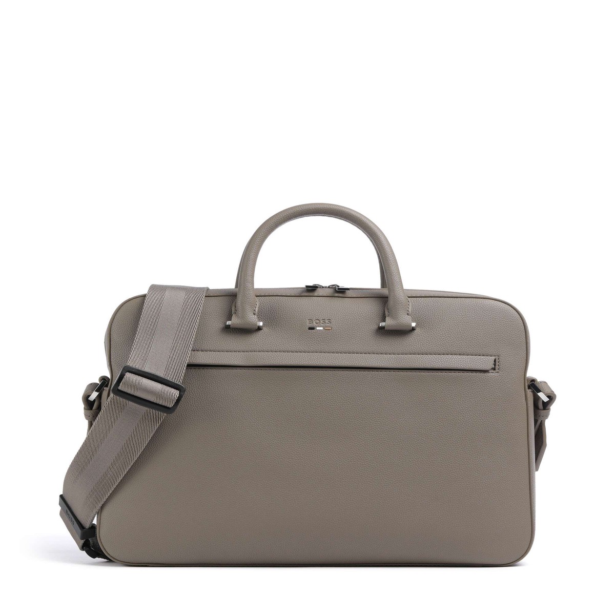 New Arrival BOSS Ray Briefcase open green