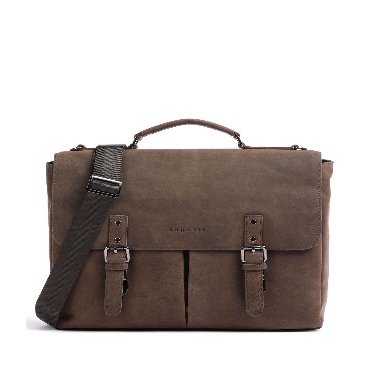 Bugatti Luca Briefcase brown