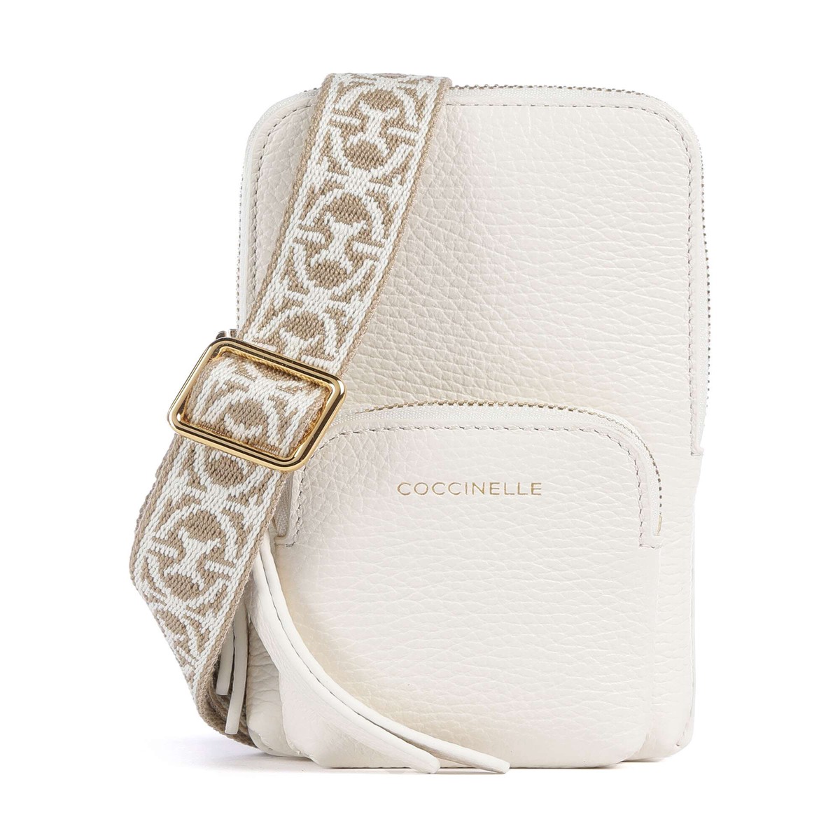 Coccinelle Pixie Phone bag pearl