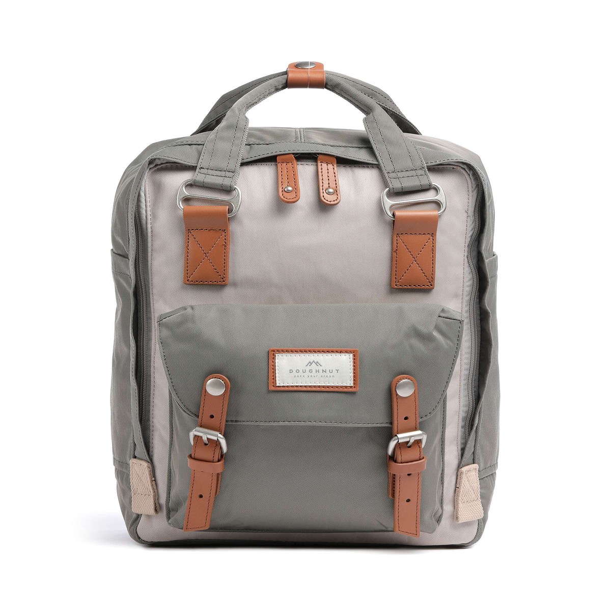 Doughnut Macaroon Backpack ivory/light grey