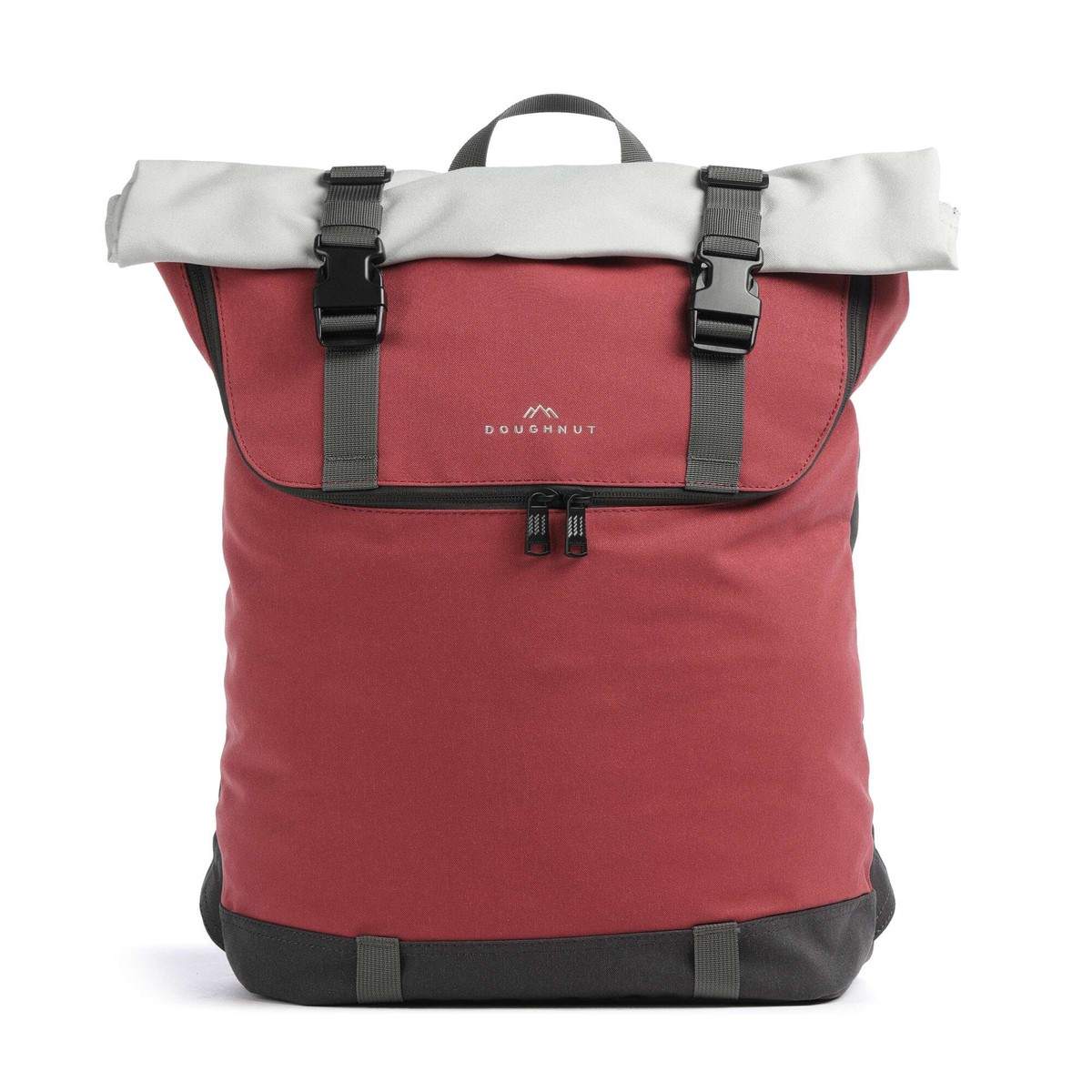 Doughnut Mediative Christopher Rolltop backpack maroon/ground