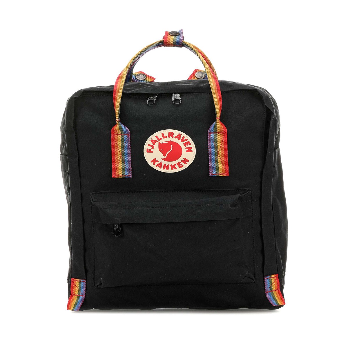 Fjllrven Knken Rainbow Backpack black/rainbow pattern