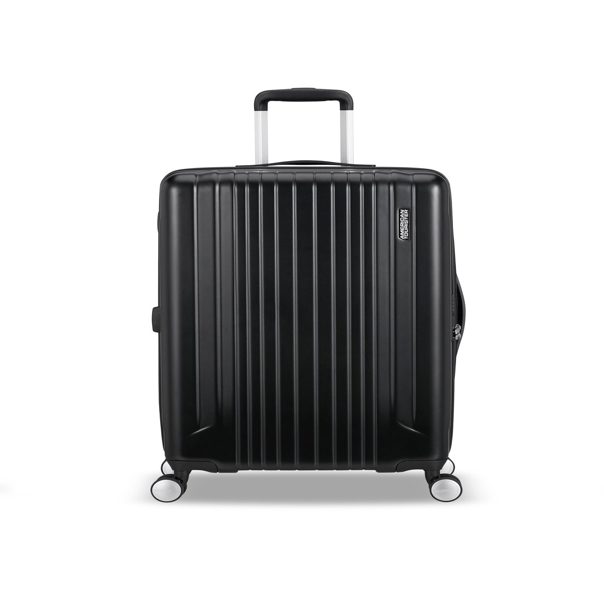 Skyrail Medium Suitcase 67cm Expandable Spinner TSA Black