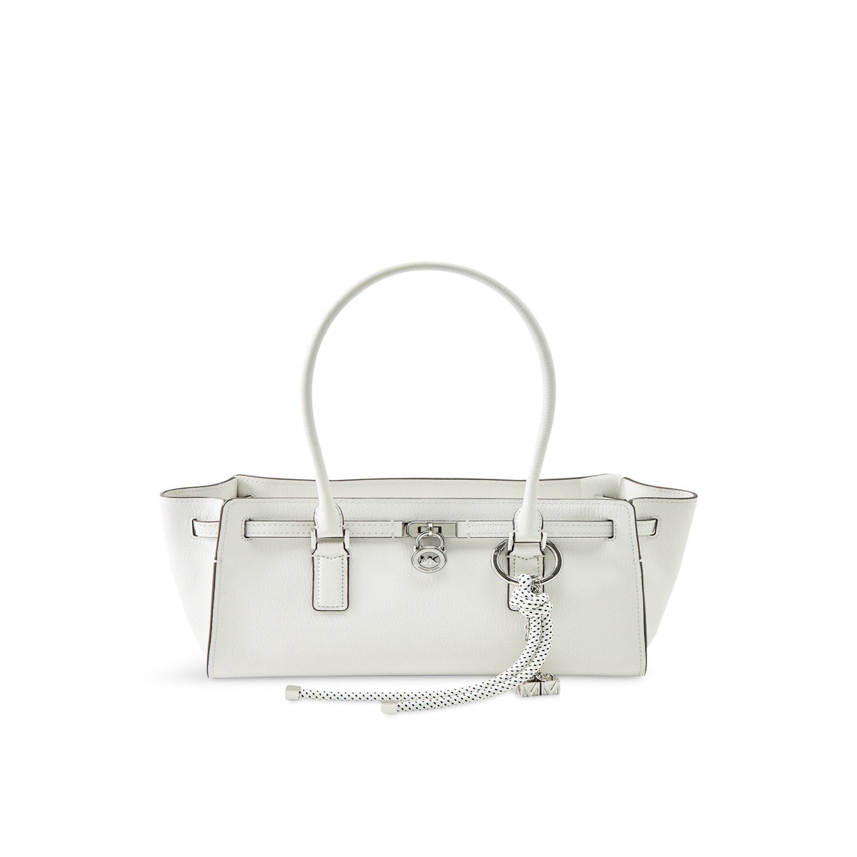 Hamilton Moderne Small Shoulder Tote White