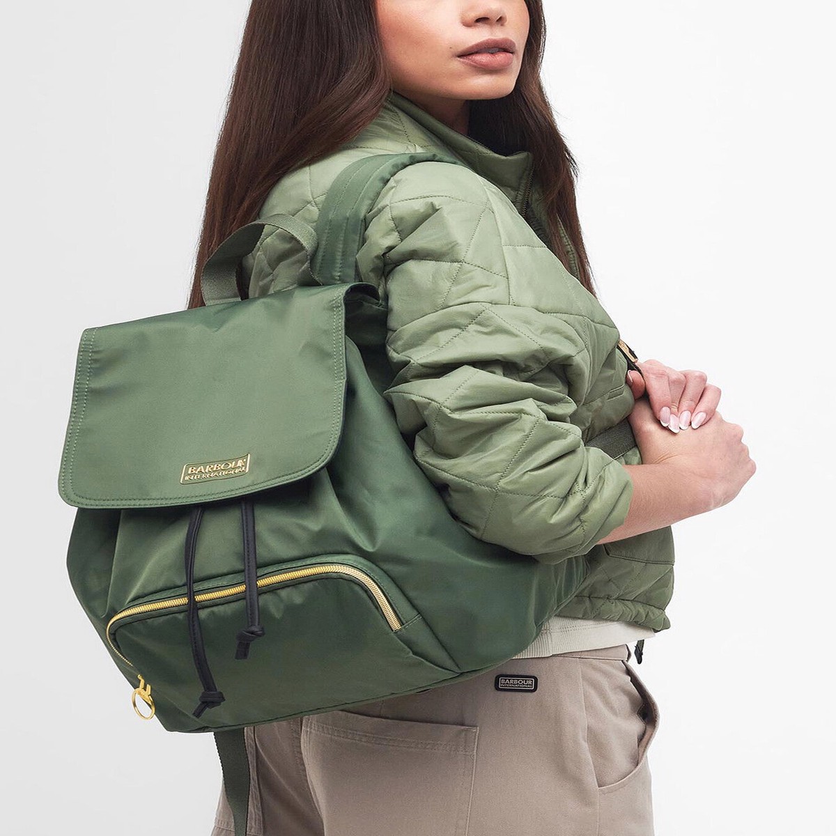 B.Intl Qualify Nylon Backpack