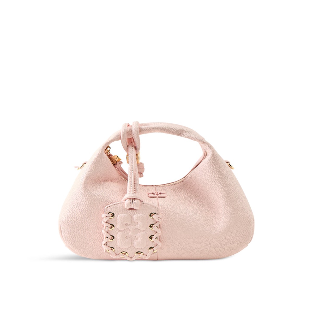 Hobo Mini Grained Bag Pink