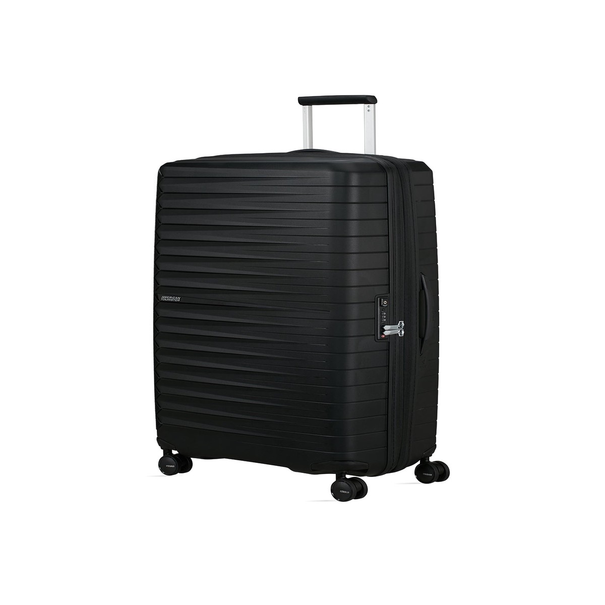 Large Spinner Suitcase Flash Black 78cm