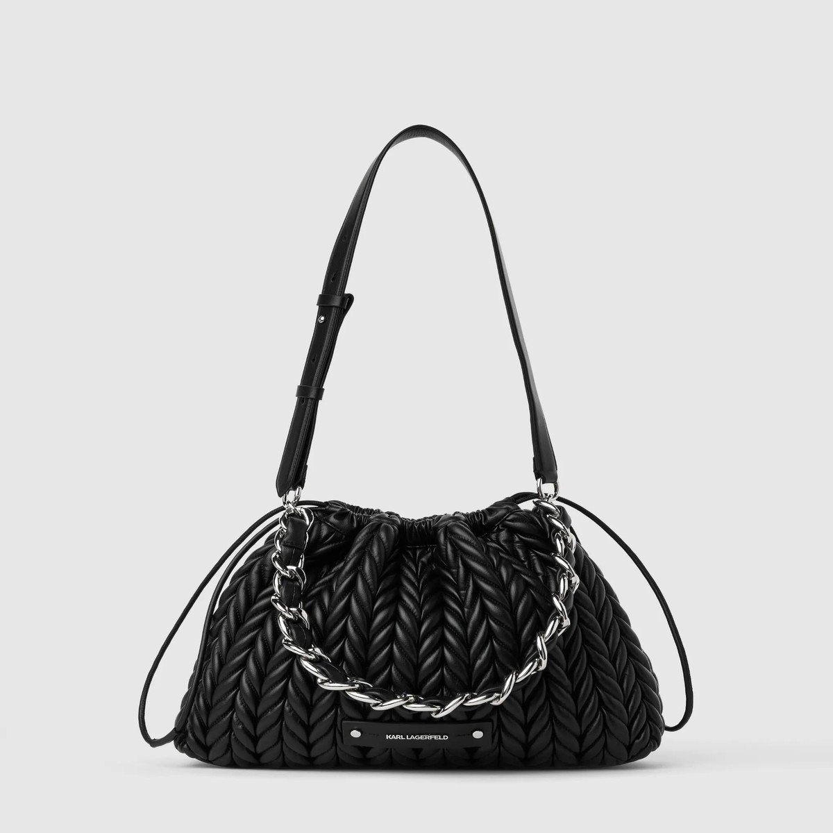 K/Weave chain shoulder bag