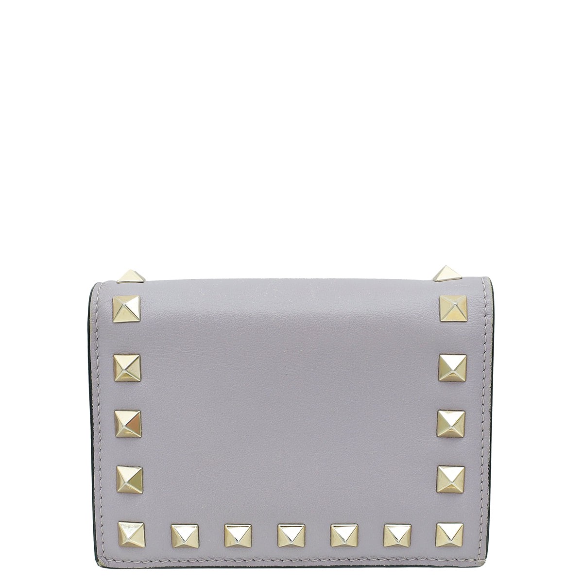 Valentino Light Lavander Small Rockstud Wallet