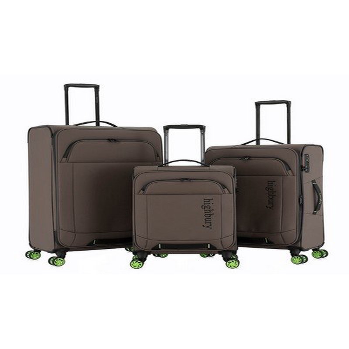Highbury Embark Brown Suitcase
