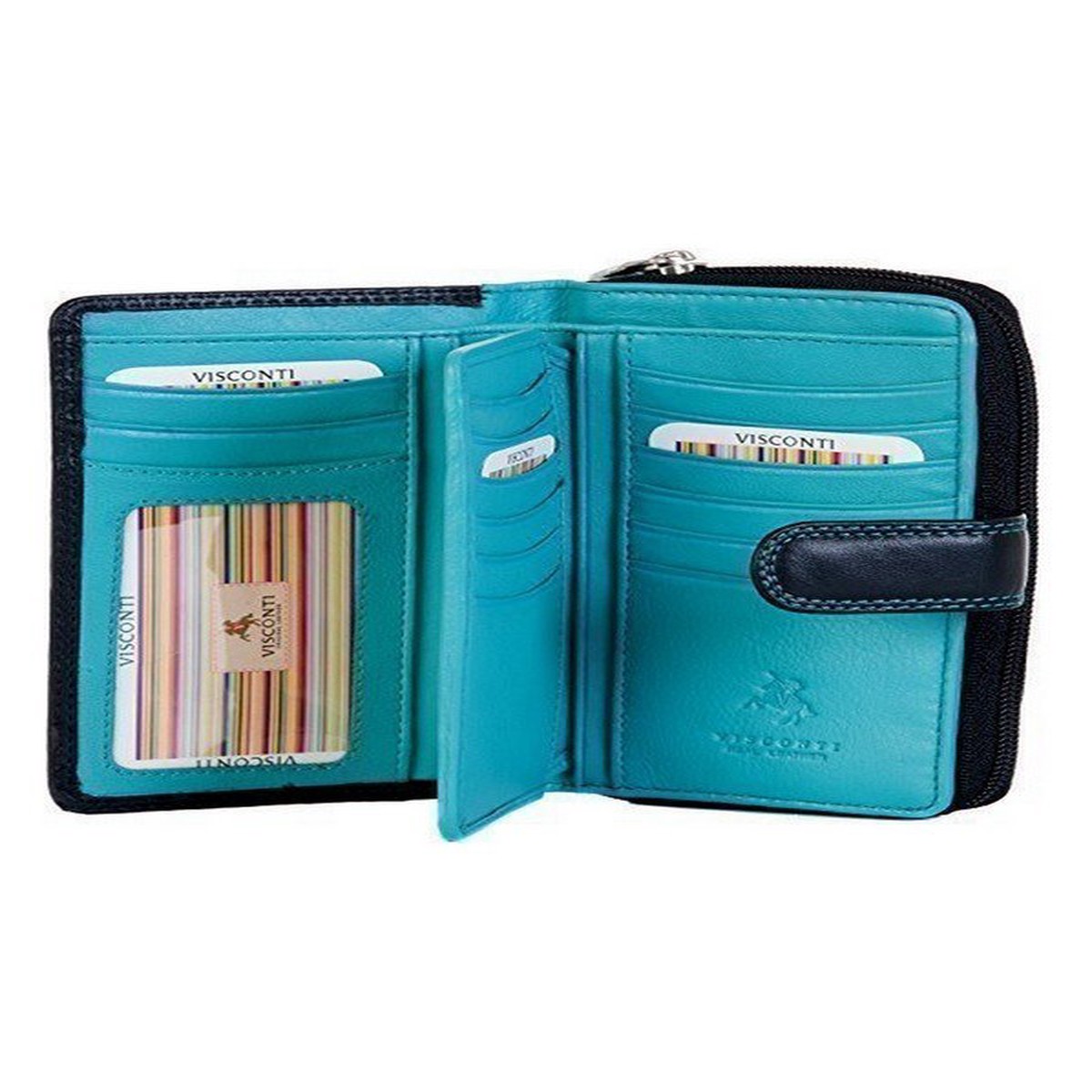 New Arrival Visconti Ruby Leather Purse Wallet