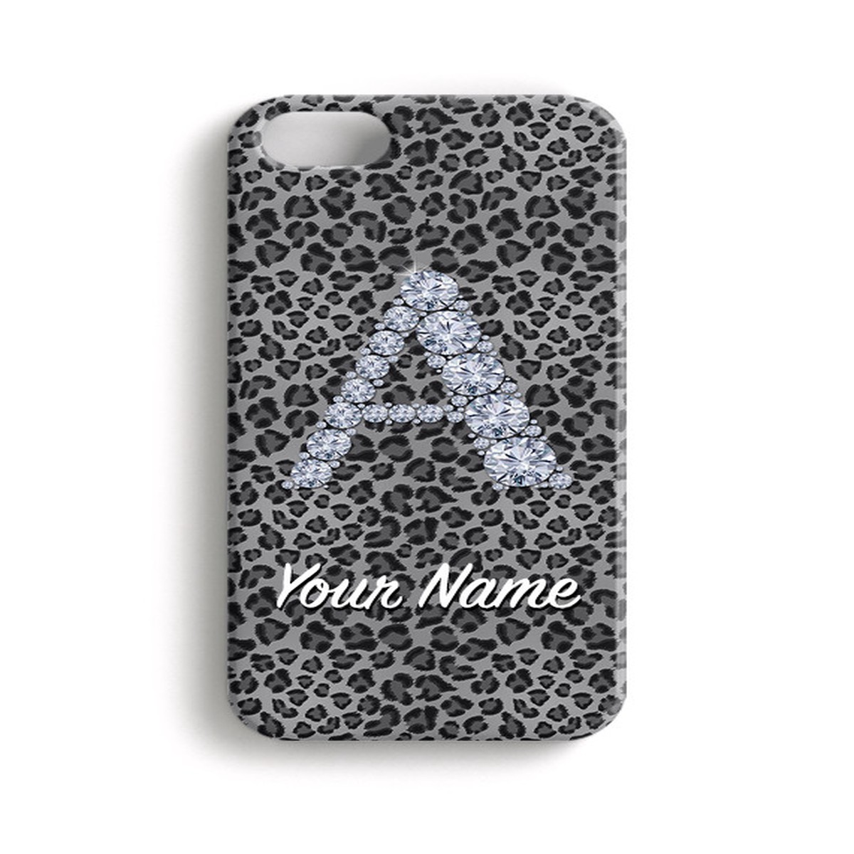 Grey Cheetah - Phone Snap on Case