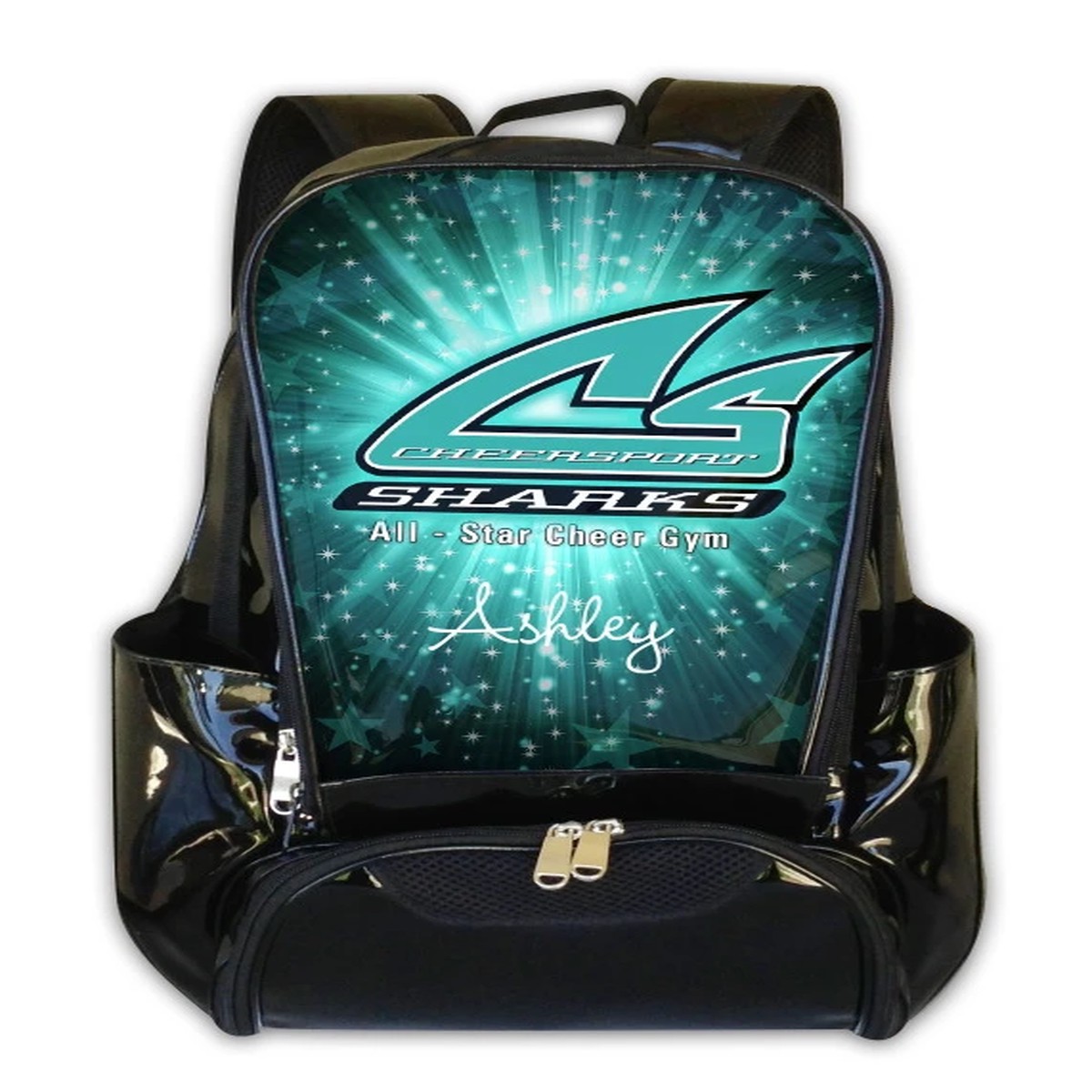 Cheer Sport Sharks Personalized Backpack