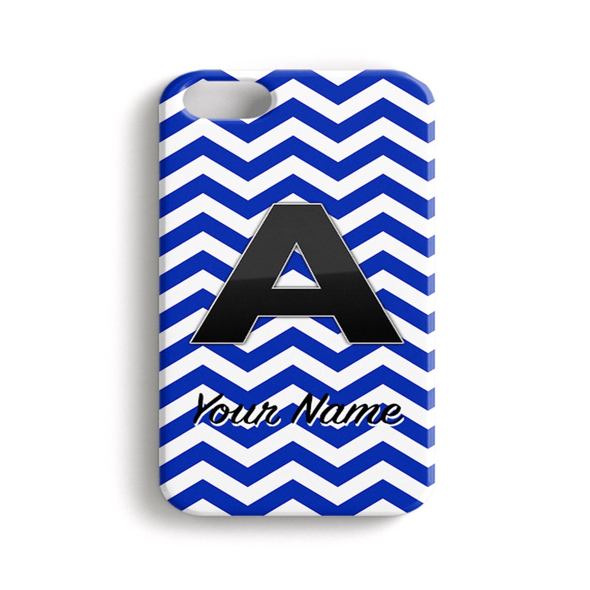 Blue Chevron - Phone Snap on Case