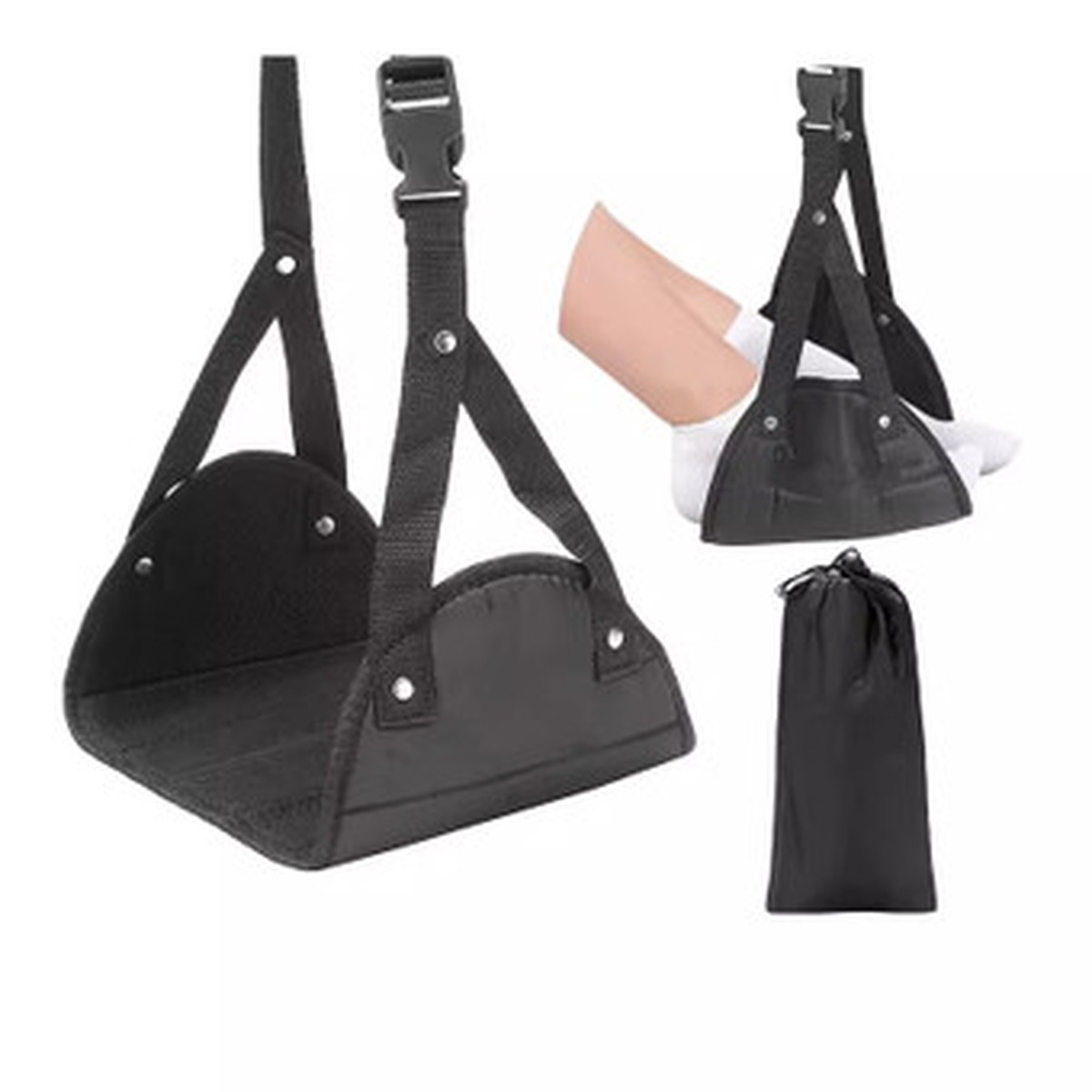 Hanging Foot Rest for plane or interstate train